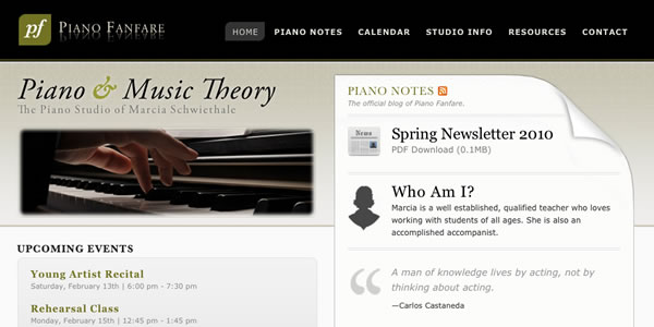 Piano Fanfare